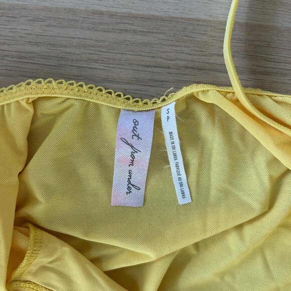 Yellow Sheer Tank - Picture 2 of 4